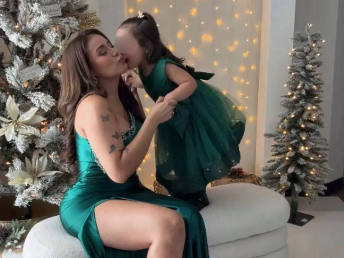 Elsa Oseguera regresa a Honduras con su hija y revela que Davis Flow se negaba a firmar permiso