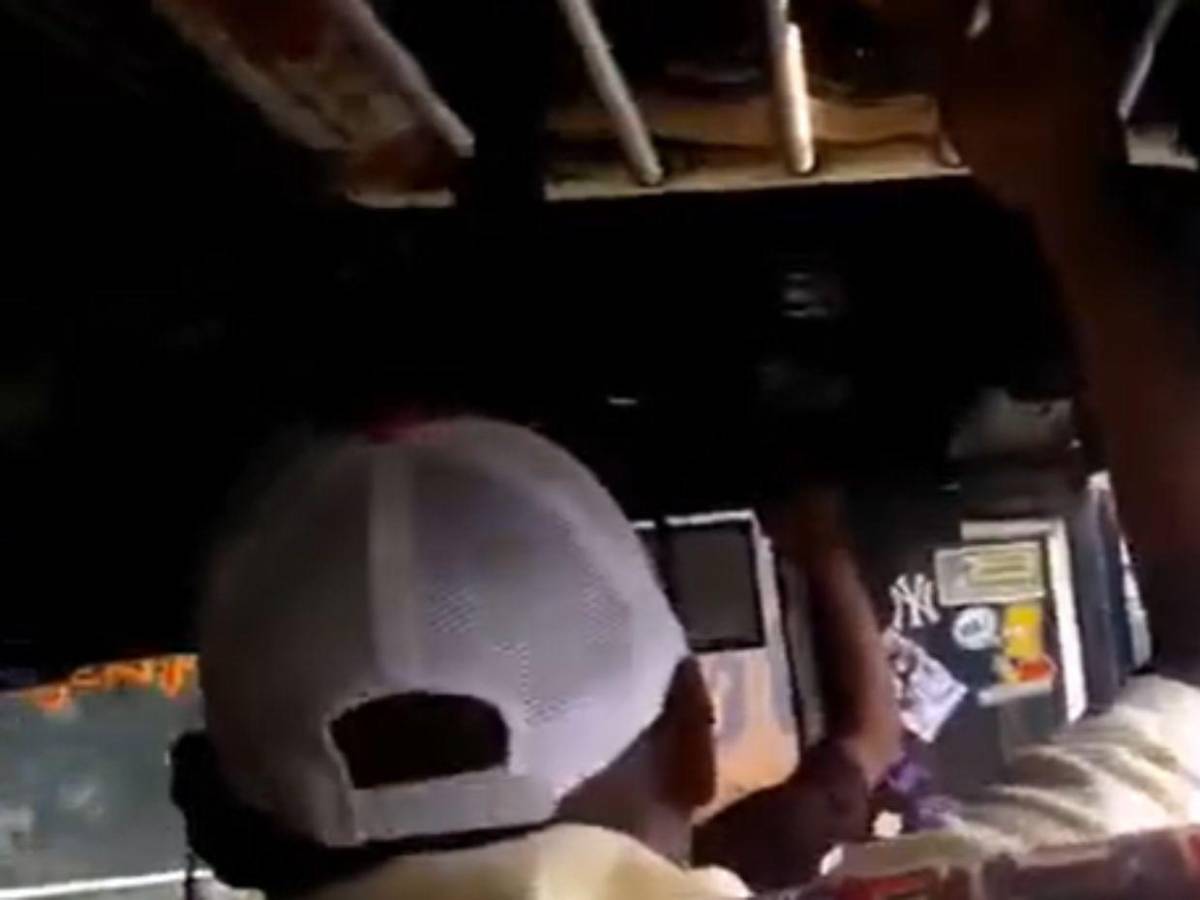 Captan momento antes de que autobús se volcara y provocara tragedia en Yoro
