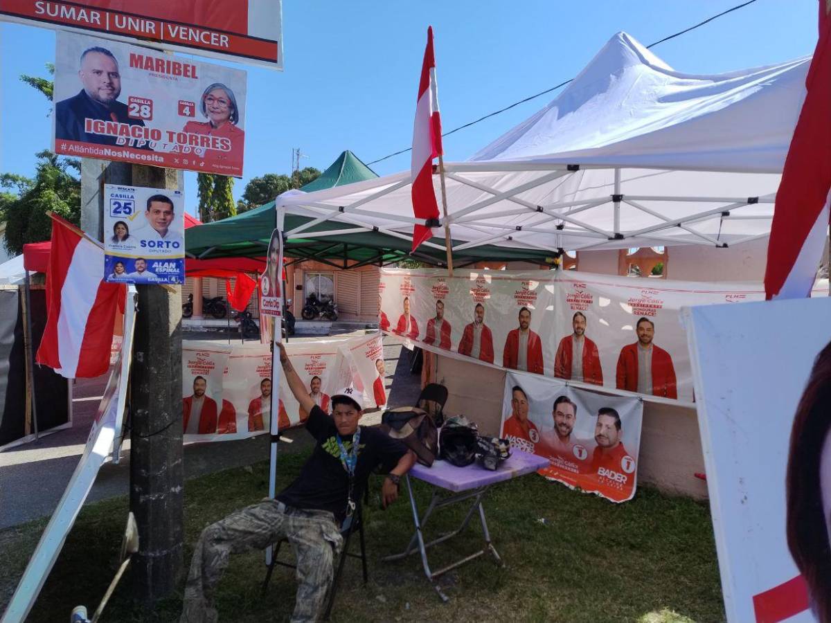 En La Ceiba ya se respira el ambiente electoral