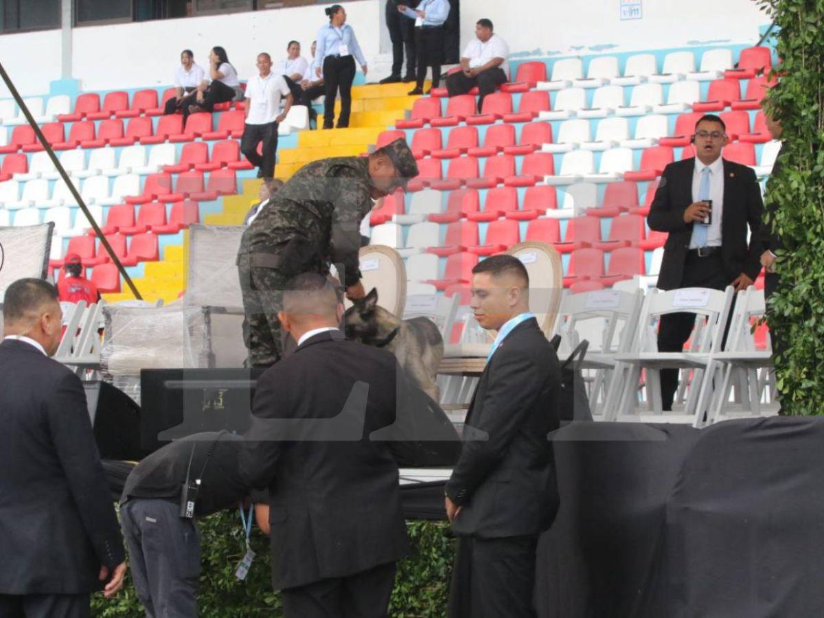 El Estadio Nacional, bajo vigilancia estricta en los desfiles patrios