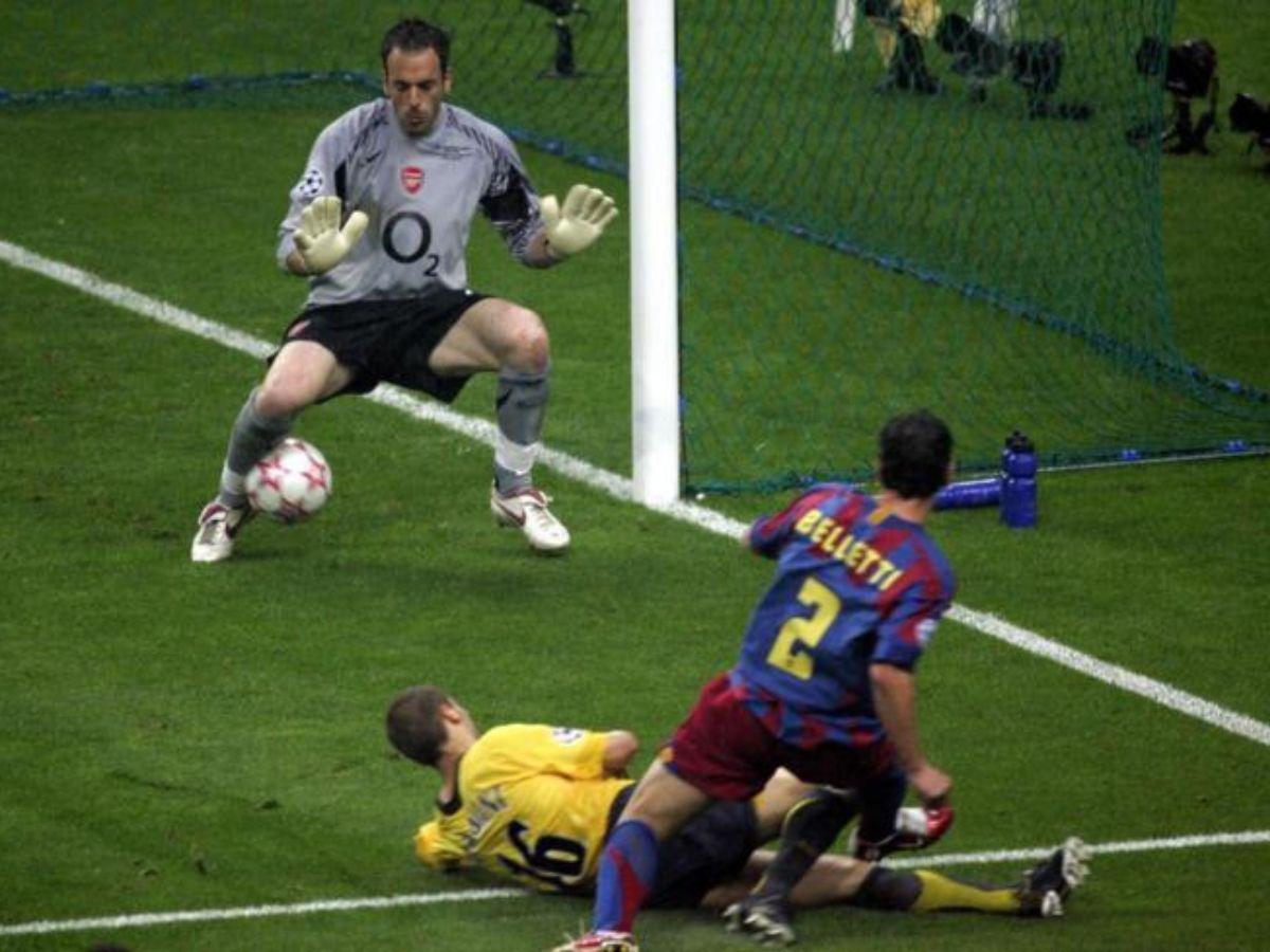 Juliano Belleti fue el inesperado héroe azulgrana en París.