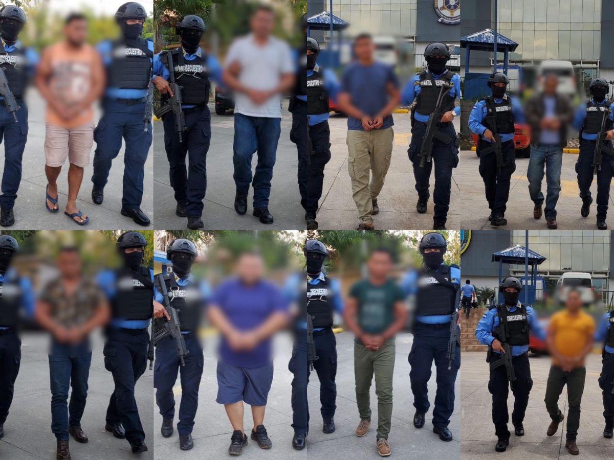 A prisión ocho policías que implantaron pruebas y asaltaron a hombre en San Pedro Sula