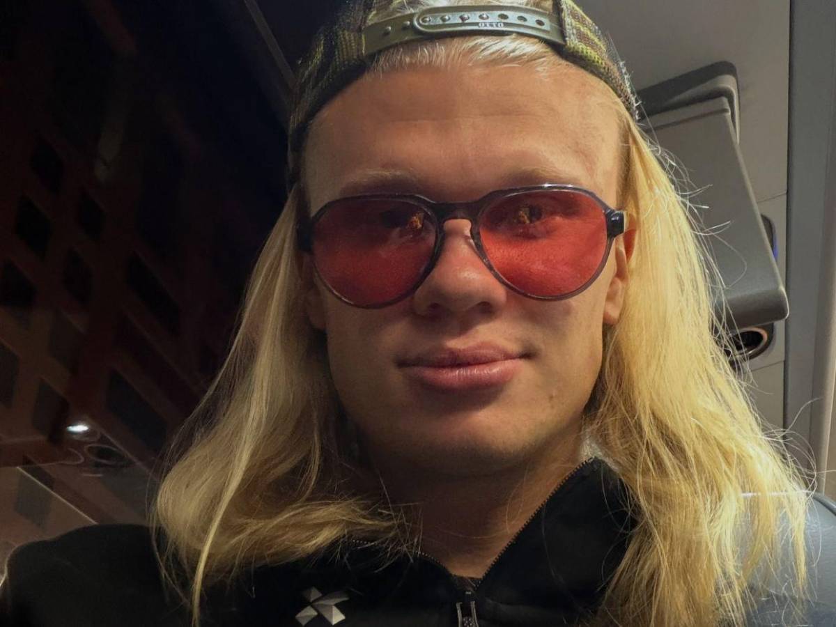 ¡No es IA! Erling Haaland dice adiós a su icónica cabellera rubia: así luce ahora