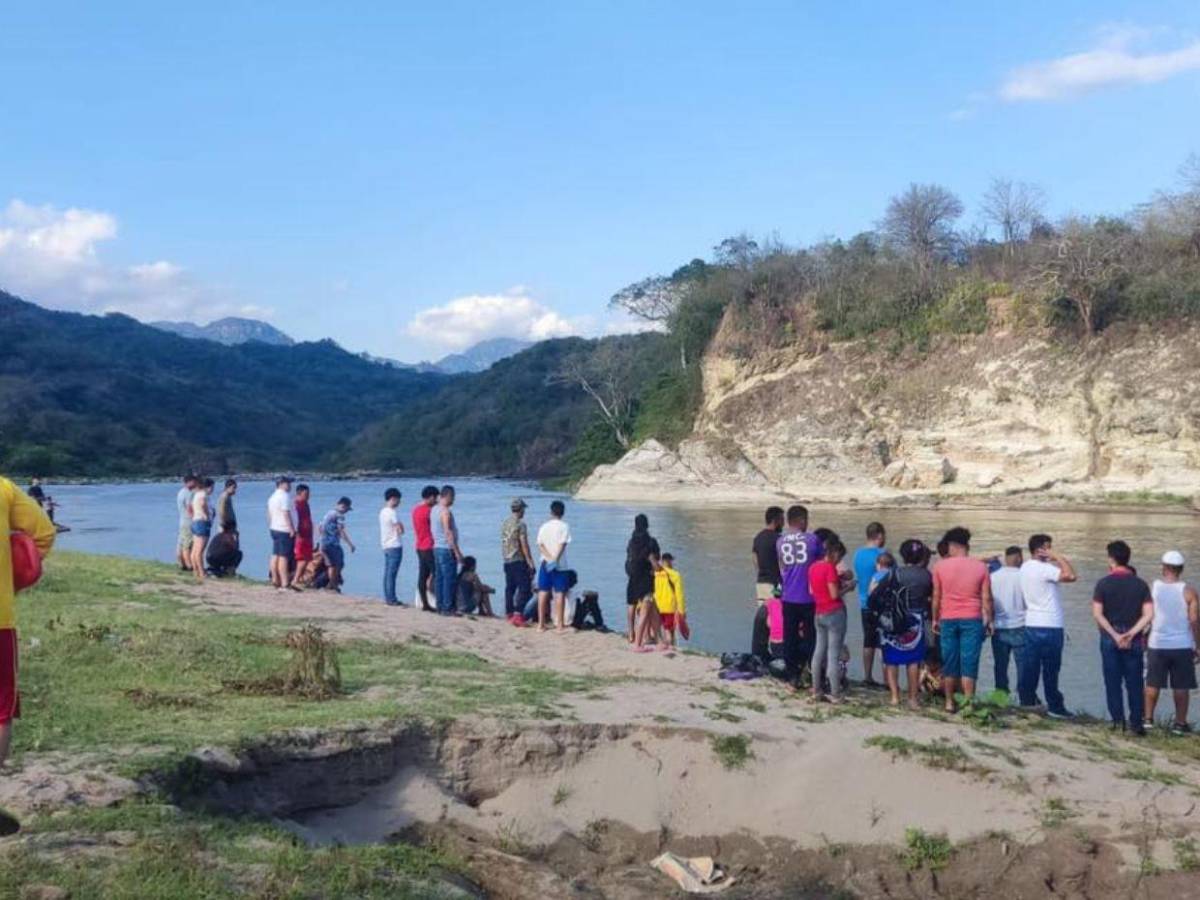 Daniel Caballero intentó cruzar el río Ulúa nadando y se ahogó en Chinda, Santa Bárbara