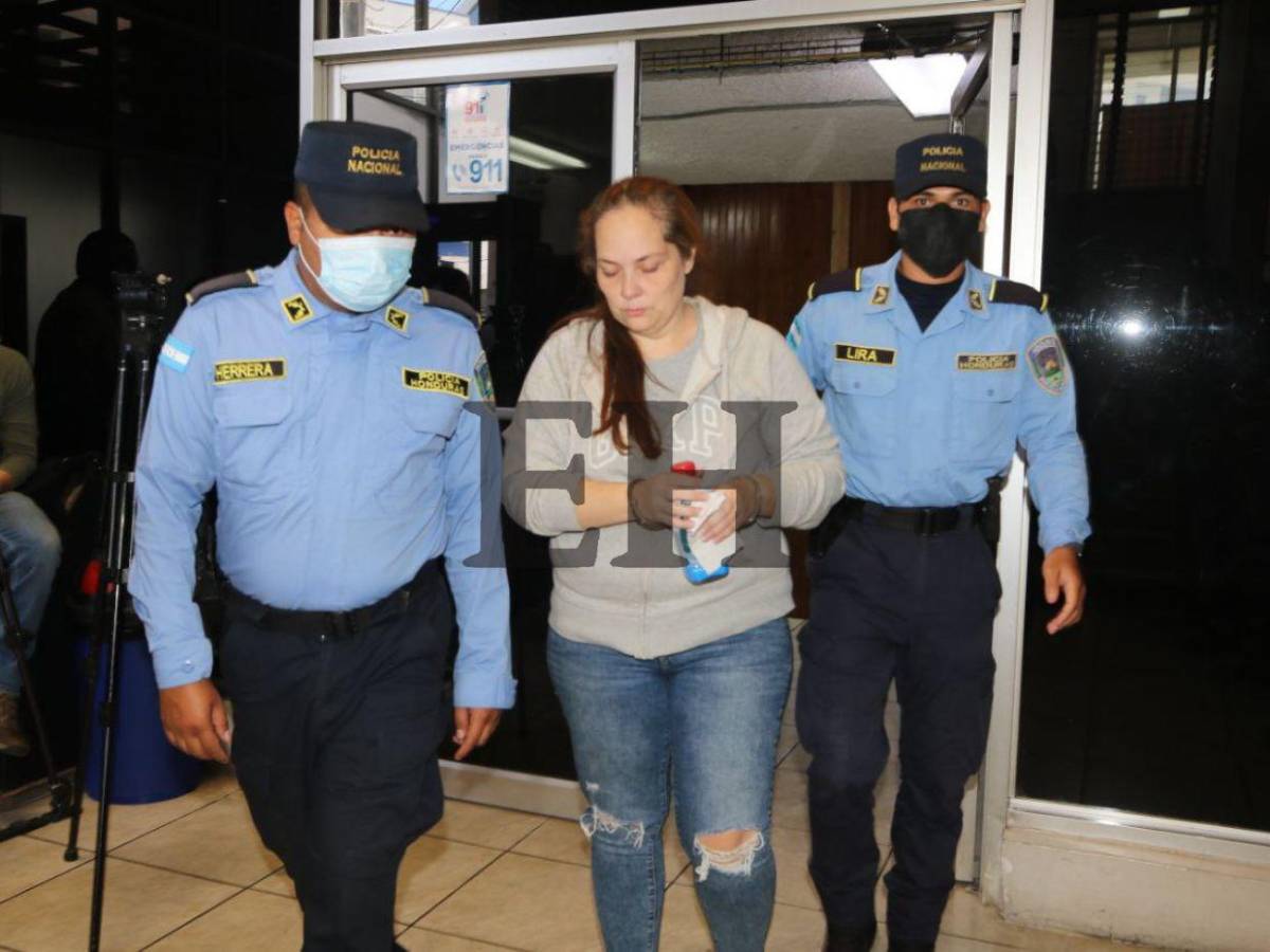 Llega a los tribunales Liana Mayorga, acusada de fraude de L 18 millones de la Tasa de Seguridad