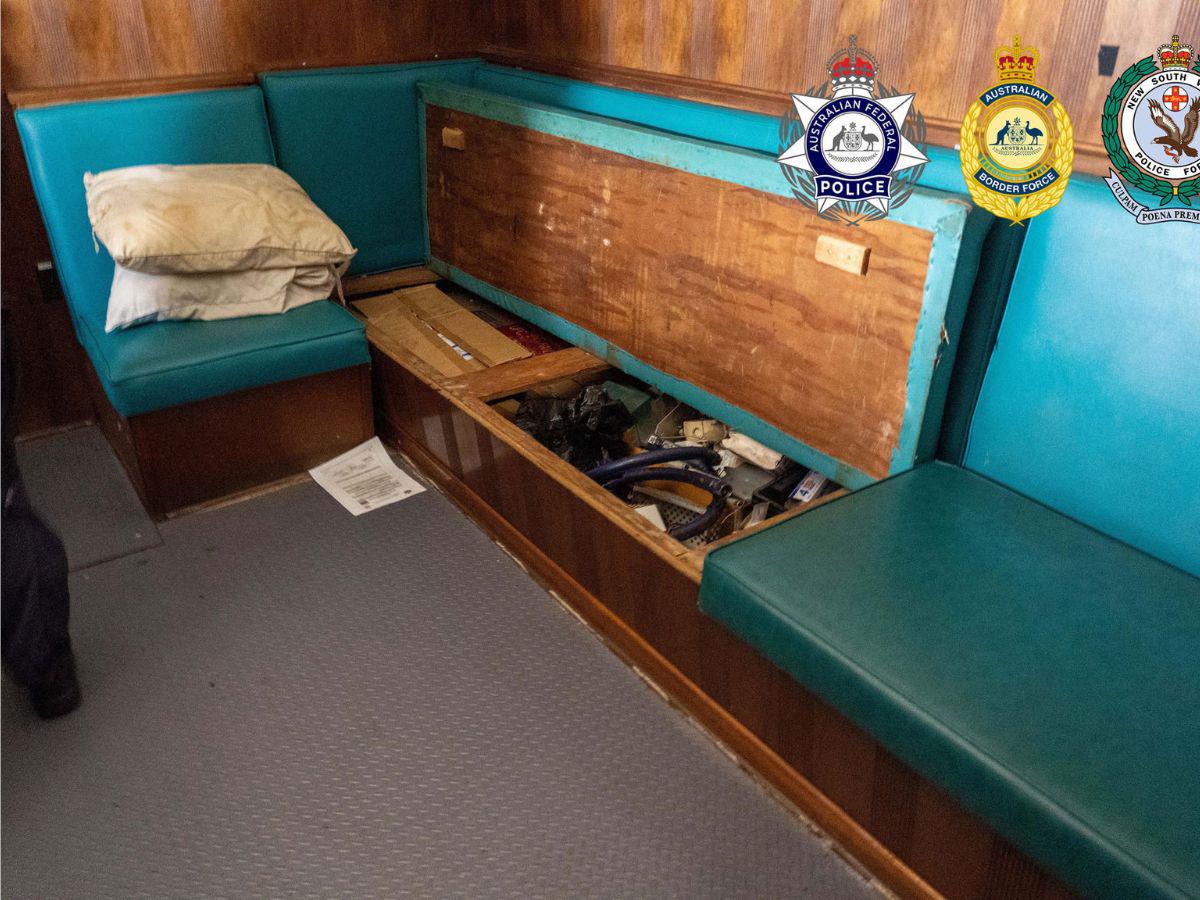 Cinco hondureños detenidos en Australia por presunto tráfico de casi una tonelada de cocaína