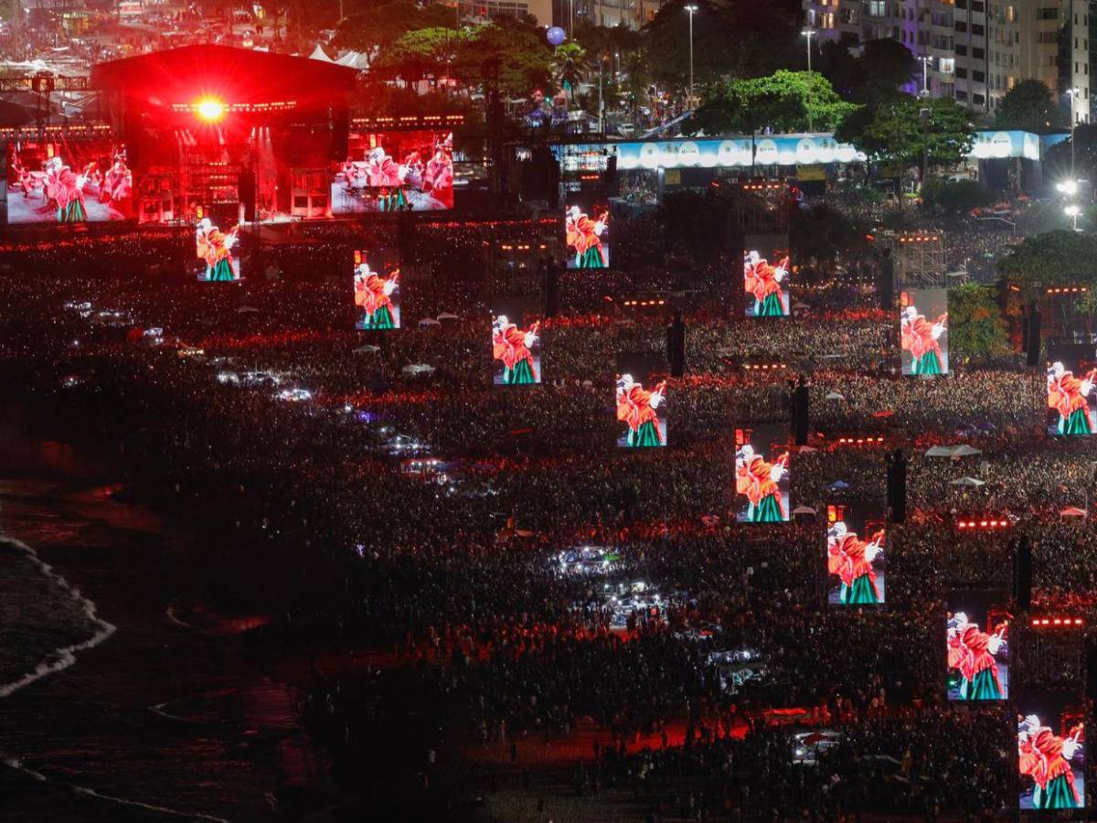 Gratuito y más de 2 millones de personas: así fue el concierto de Lady Gaga en Brasil