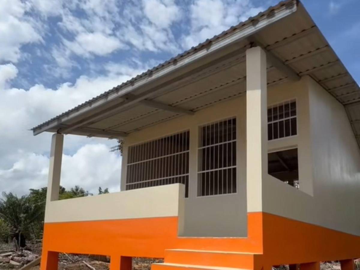 Más de L.1 millón: Shin Fujiyama revela cuánto gastó en construir escuela en Umru, La Mosquitia