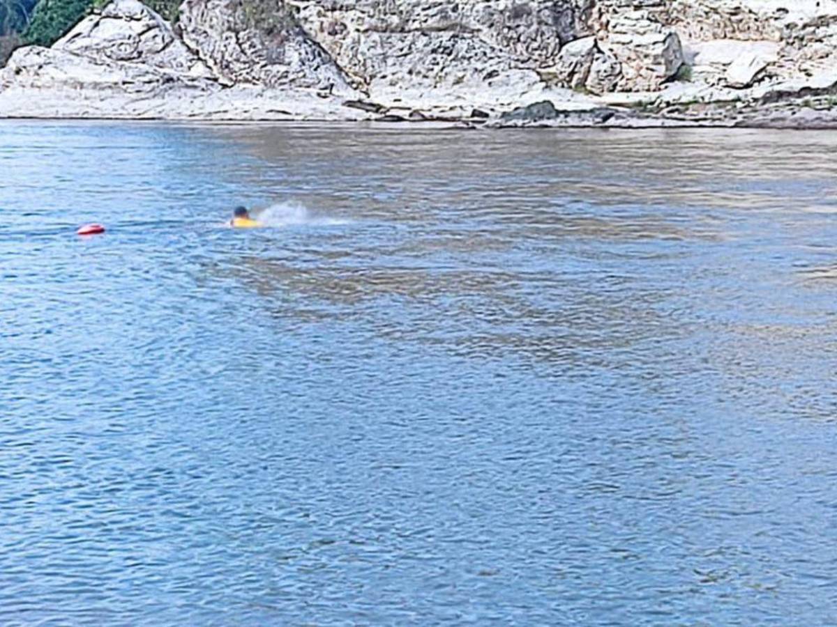 Daniel Caballero intentó cruzar el río Ulúa nadando y se ahogó en Chinda, Santa Bárbara