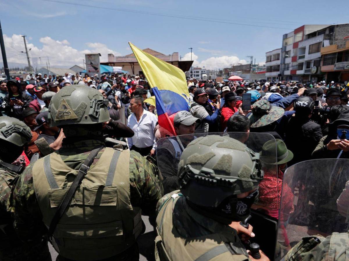 Ecuador enfrenta una semana crítica entre protestas sociales y tensiones institucionales