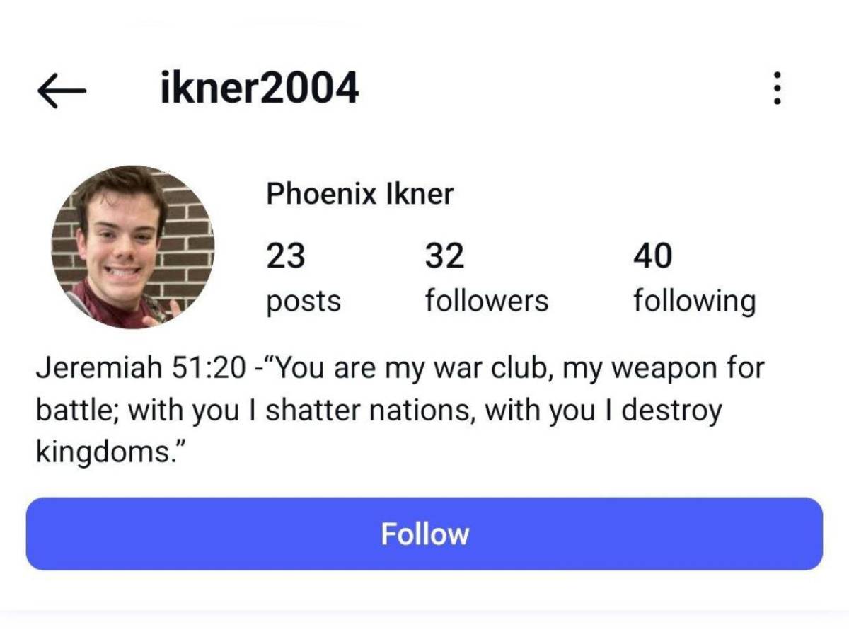 Phoenix Ikner, el autor del tiroteo en la Universidad Estatal de Florida