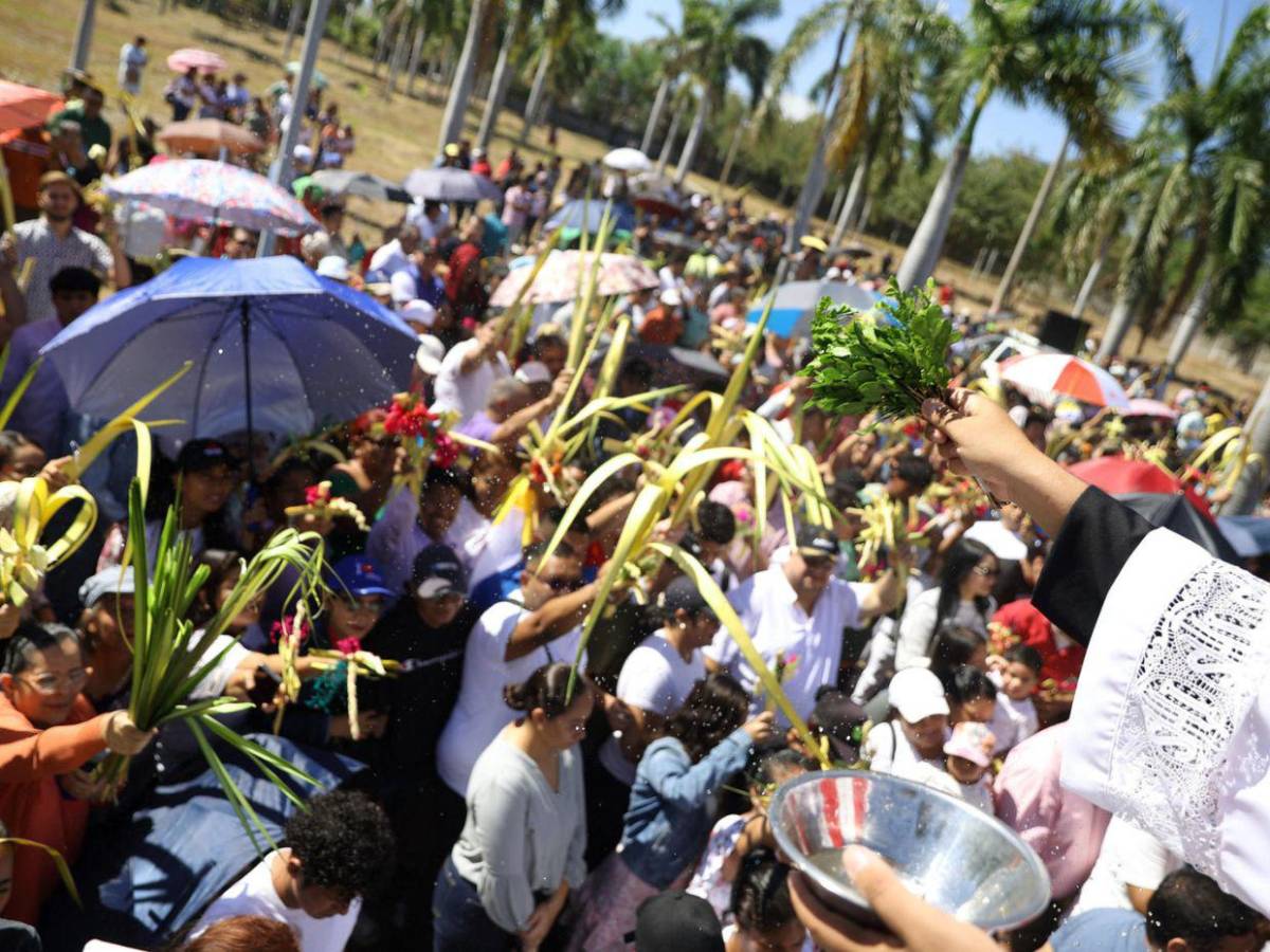 Con palmas, fe, curas expulsados y prohibiciones del régimen de Ortega, Nicaragua inicia Semana Santa Con palmas, fe, curas expulsados y prohibiciones del régimen de Ortega, Nicaragua inicia Semana Santa
