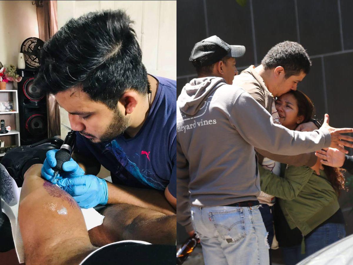 Era un famoso tatuador: retiran el cuerpo de Alan Carbajal, asesinado al salir de una discoteca