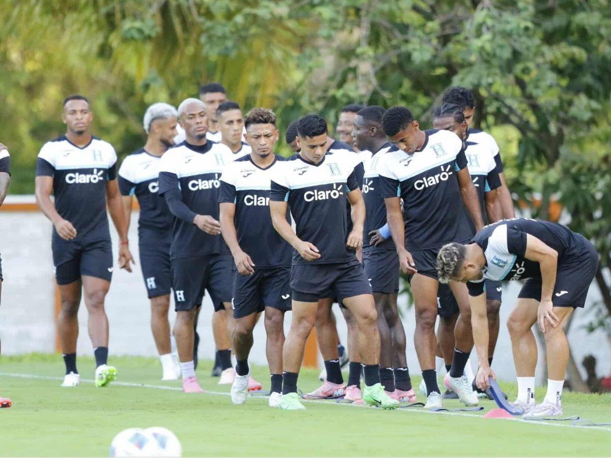 Honduras realiza primer entreno pensando en choque ante Costa Rica; hicieron falta varios
