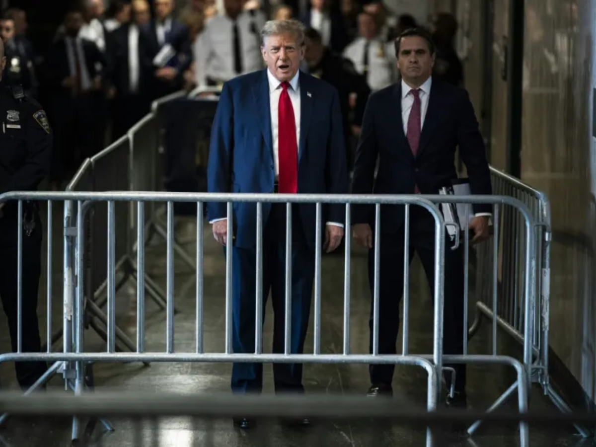 Finaliza selección del jurado para histórico juicio de Donald Trump