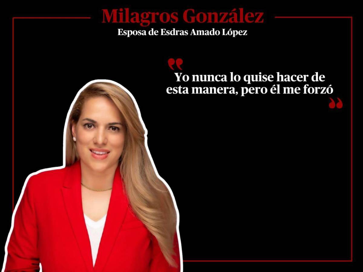 No hubo oración que cambiara la actitud de Esdras hacia mí: Milagros González