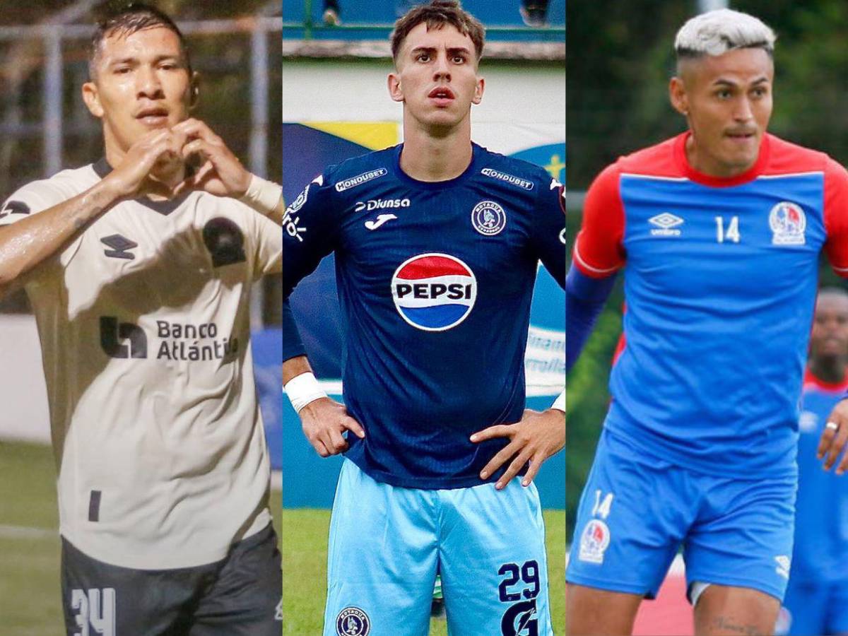 Futbolistas de Olimpia y Motagua que podrían cambiar de camisa en enero