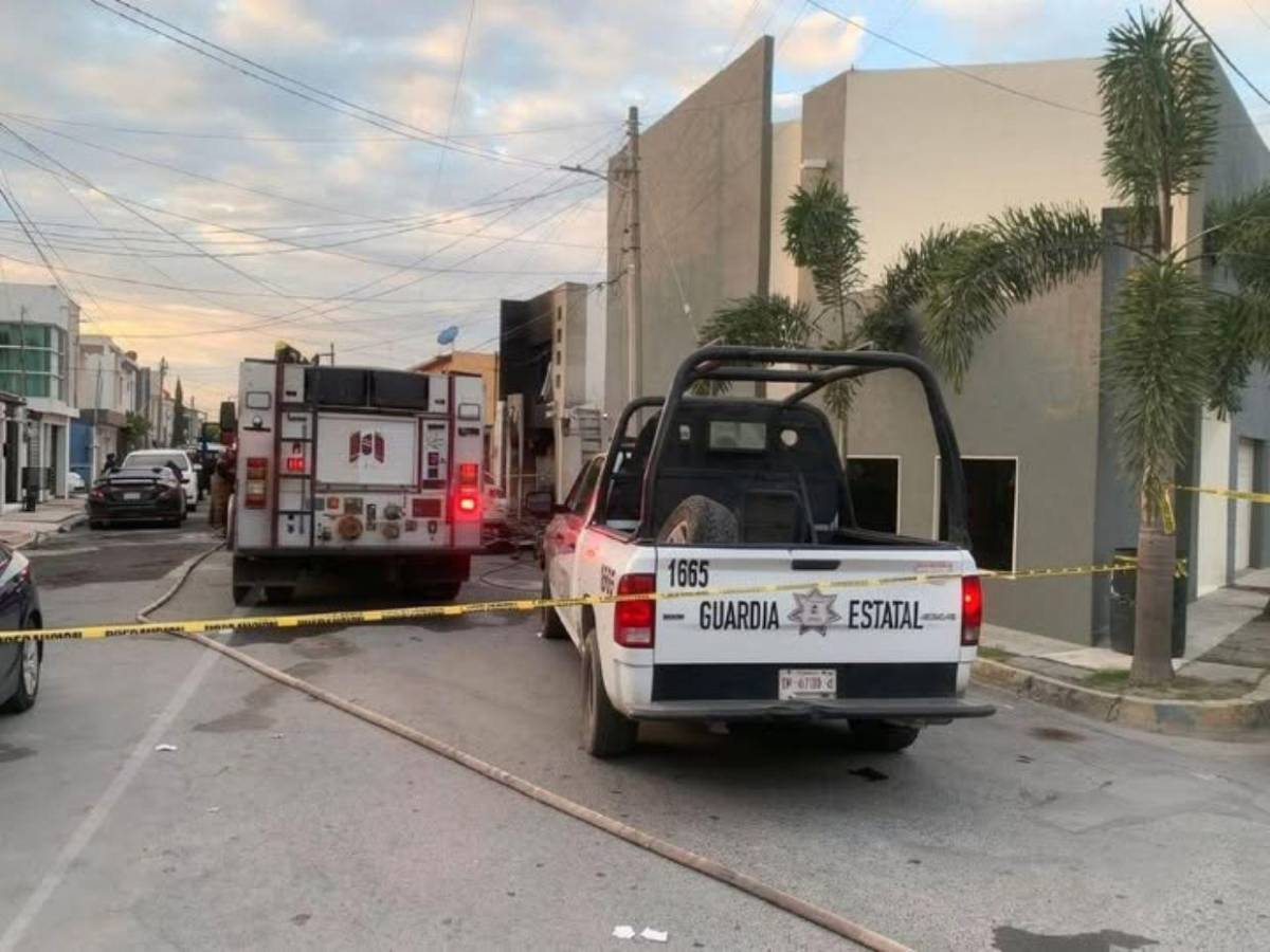 Niña de cuatro años y su familia mueren en voraz incendio en Tamaulipas