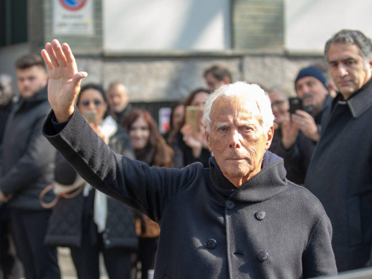 ¿Venta total de su imperio? La última voluntad de Giorgio Armani