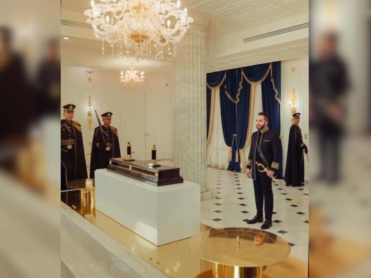 Bukele traslada los restos de Francisco Morazán a otro lugar: así es el nuevo mausoleo