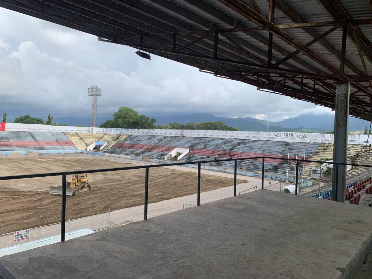 ¿Cuándo lo entregan? Así avanza construcción de nueva cancha del estadio Ceibeño
