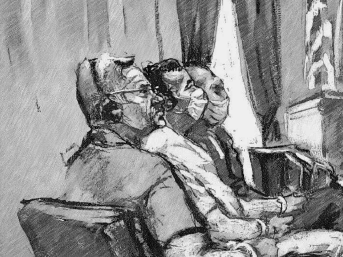 Imagen de JOH previo al juicio fue elaborada con Inteligencia Artificial
