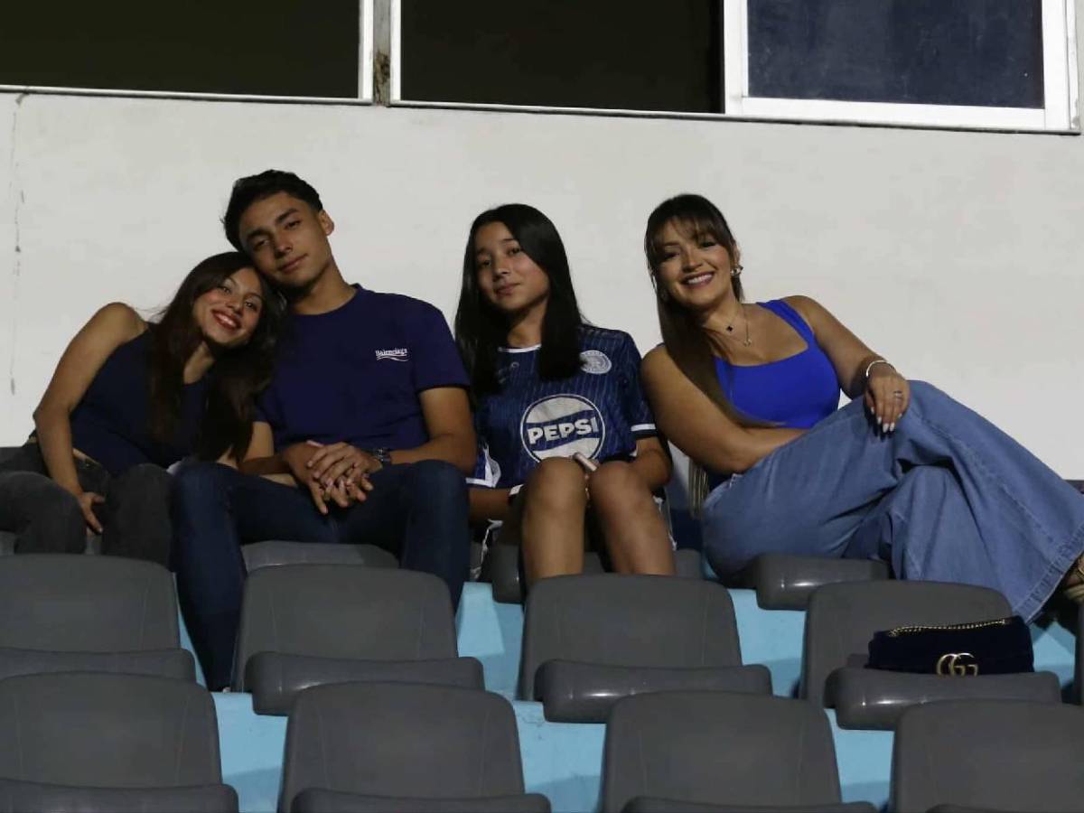 Esposa de directivo y chica misteriosa sorprenden: Linduras en el Motagua vs Alajuelense