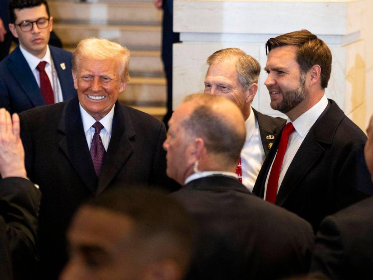 Las mejores fotos de Donald Trump durante su toma de posesión