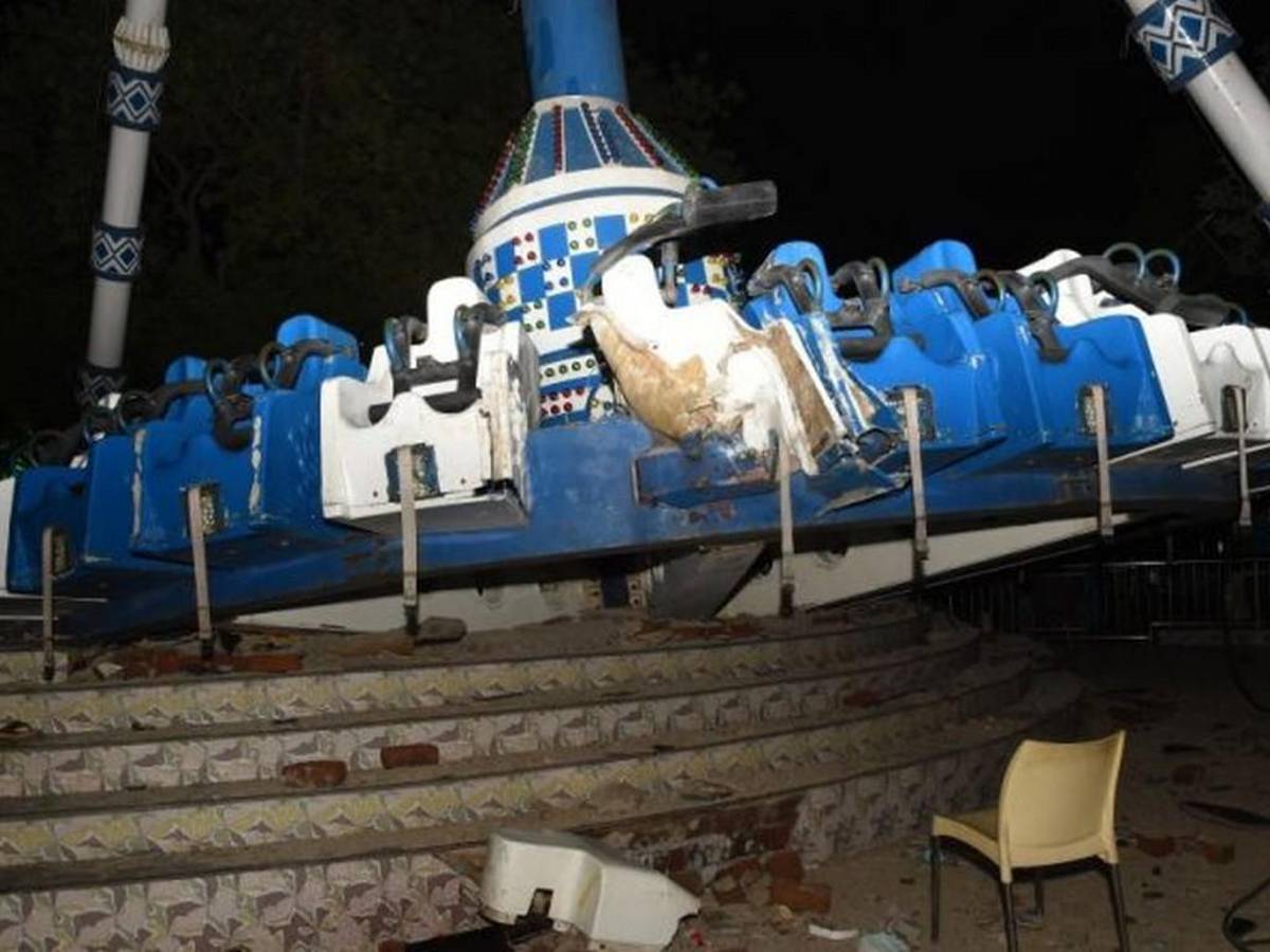 16 personas heridas tras falla en juego mecánico en India