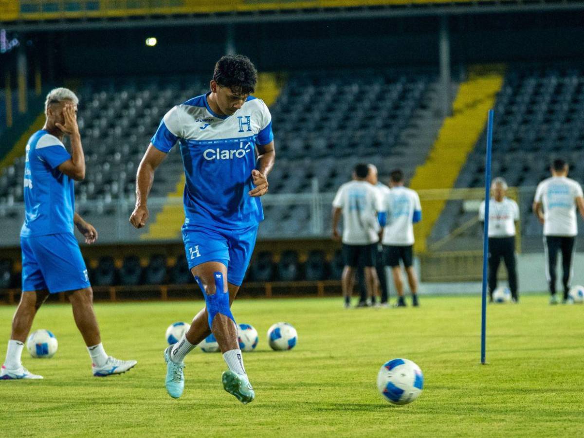 Así fue el entreno a puertas cerradas de Honduras: dos legionarios no estuvieron