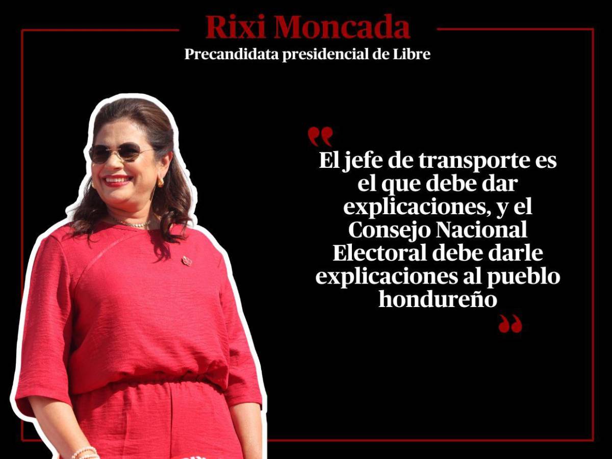 El CNE debe explicaciones y las FF AA no son responsables: Frases de Rixi Moncada por atraso de maletas