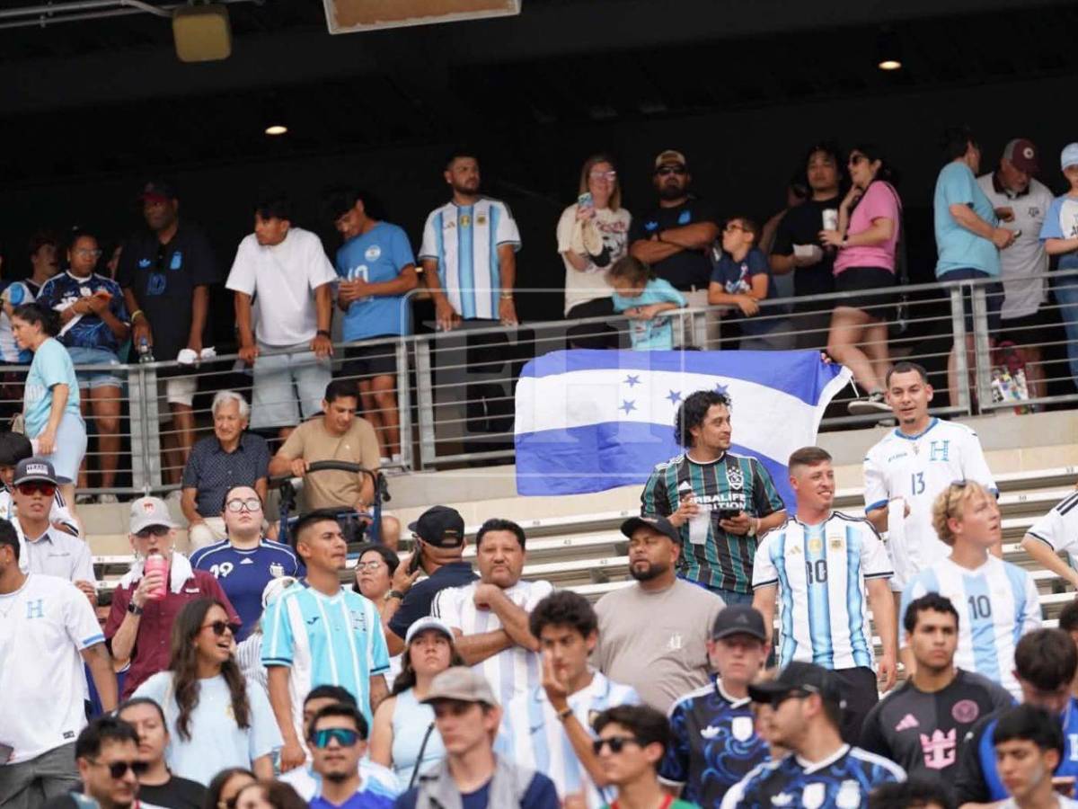 Honduras vs Argentina: fiesta de catrachos y argentinos en la previa; asiáticos sorprenden
