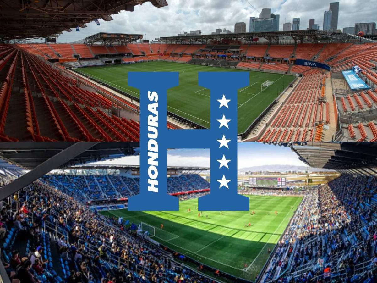 Dos son en Estados Unidos: Estadios donde Honduras jugará partidos de la Copa Oro 2025 Dos son en Estados Unidos: Estadios donde Honduras jugará partidos de la Copa Oro 2025