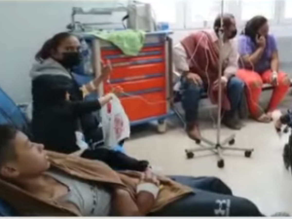 Las personas que se accidentaron eran una familia de cortadores de café.