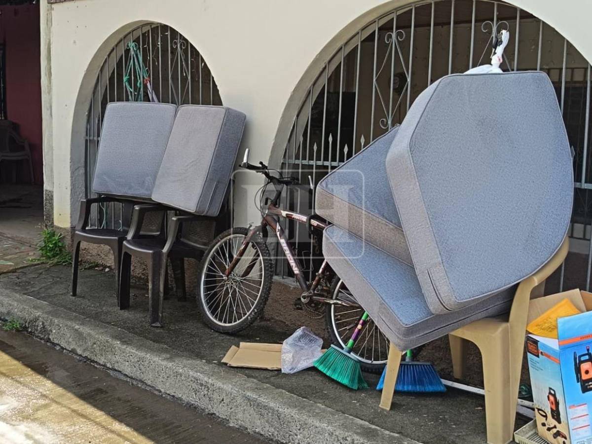 Desastre: así quedó San Pedro Sula ante las lluvias e inundaciones