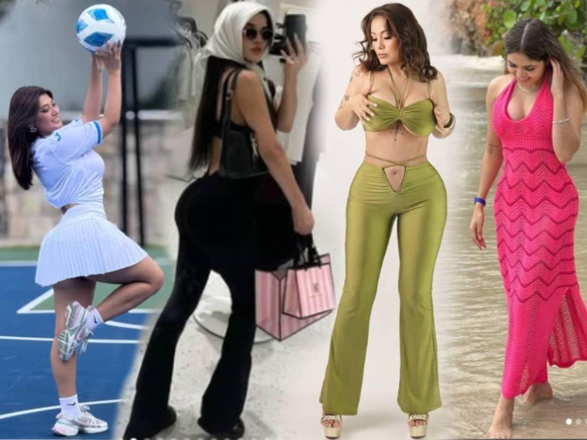 Las bellas chicas hondureñas que estarán en partido de tiktokers ante los de El Salvador