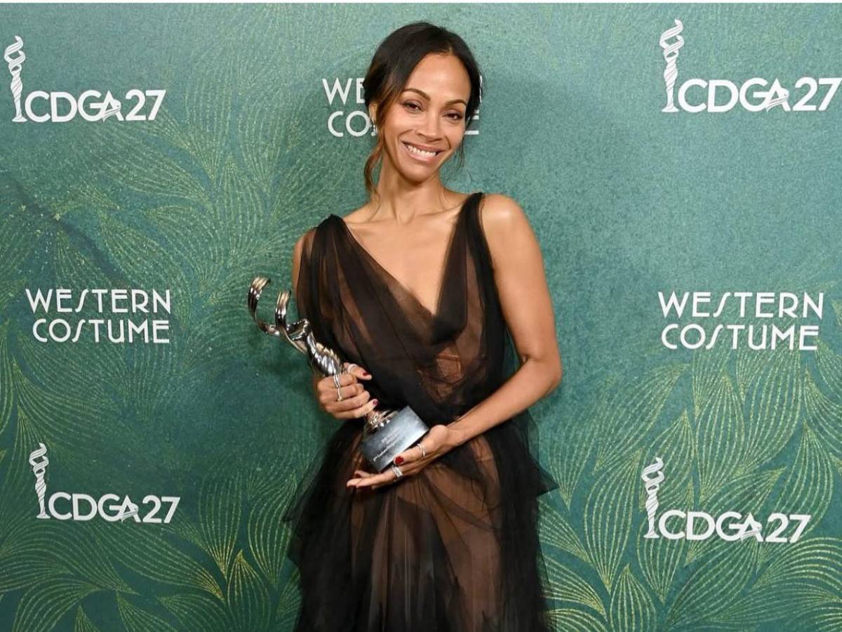 ¿La salvación de “Emilia Pérez”? Zoe Saldaña se lleva los premios mientras Karla Sofía Gascón es relegada