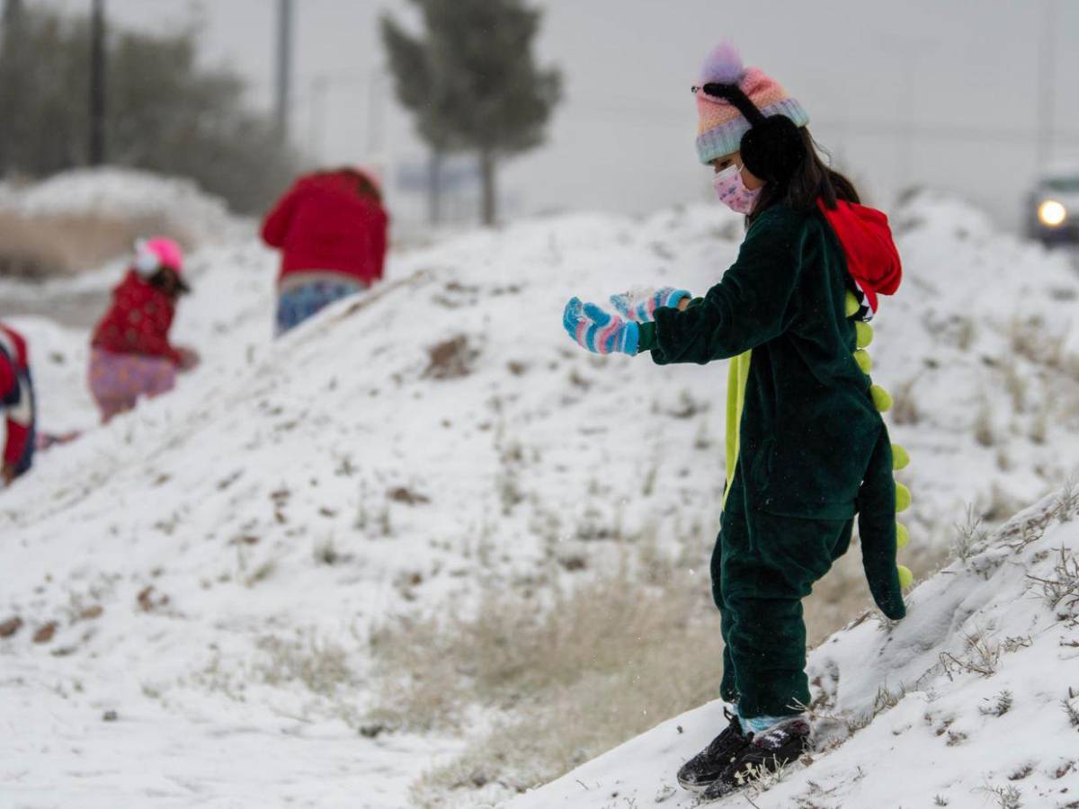 Onda gélida afecta al norte de México con temperaturas bajo cero