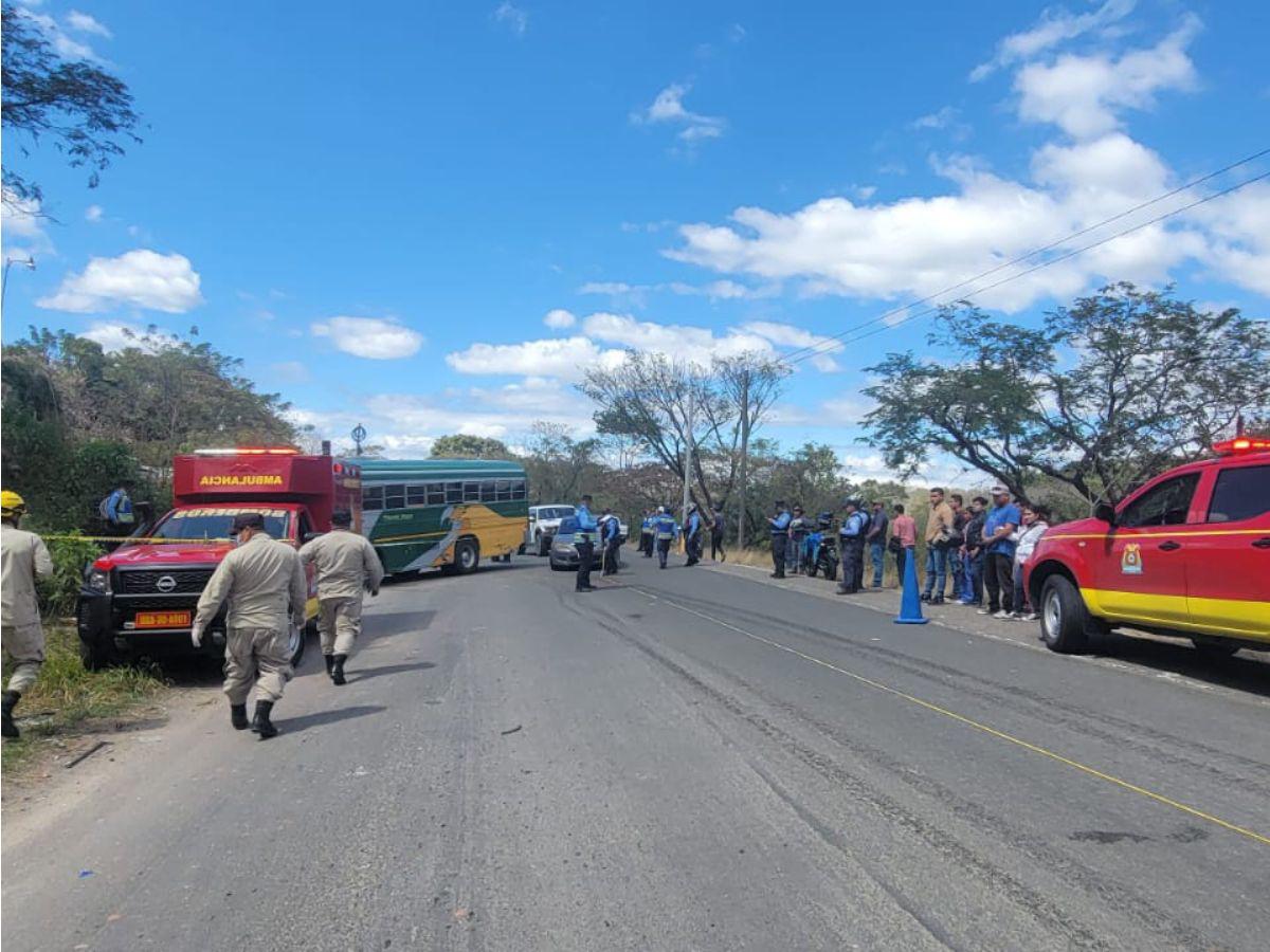 Yury Mejía, agente policial que murió cuando era trasladada al hospital en Lempira