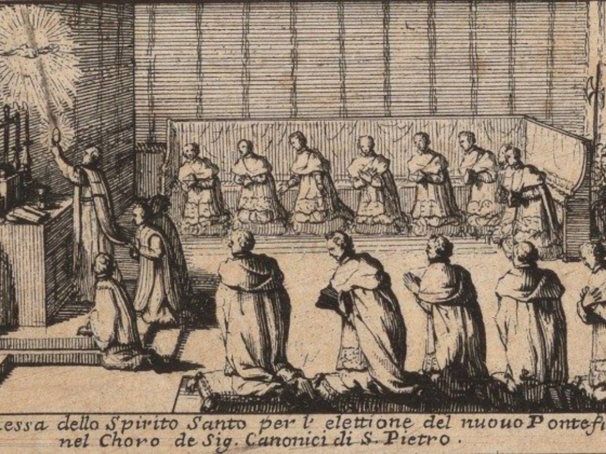 Sin techo y a pan y agua: así fue el cónclave más largo de la historia