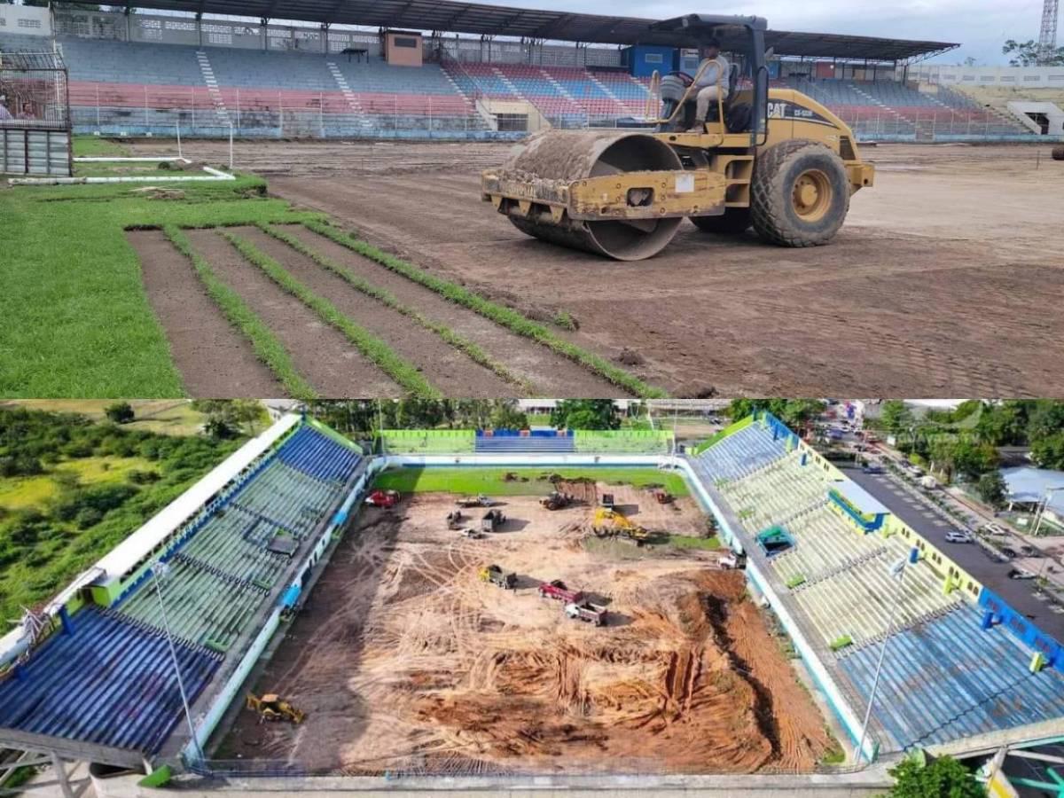 Así avanza la renovación del estadio Ceibeño: Será una completa belleza