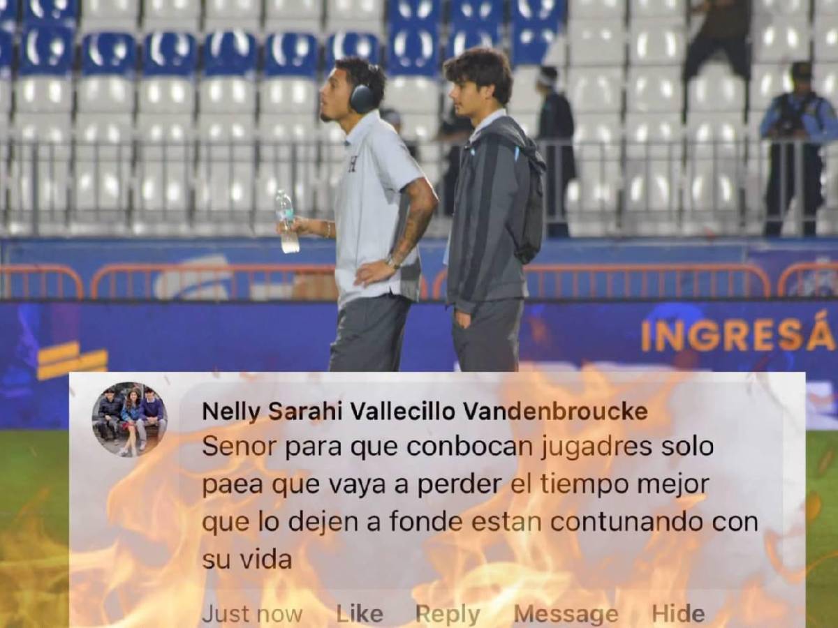 Madre de futbolista explota contra técnico de la Selección de Honduras por no meterlo a jugar