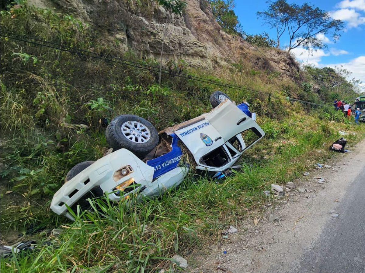 Yury Mejía, agente policial que murió cuando era trasladada al hospital en Lempira