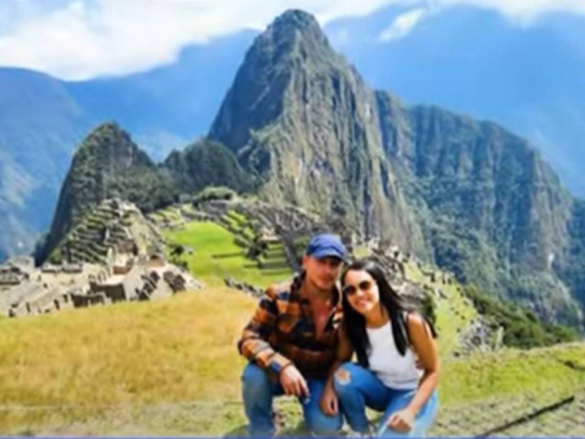 Así disfrutaron los novios de su paseo por Machu Picchu, por lo que la familia de Karla no vio signos de peligro, pues además, llevaban más de un año de relación.