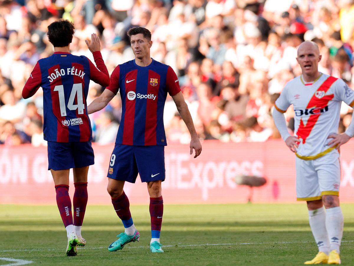 Barcelona empata 1-1 contra Rayo Vallecano y rescata un punto en LaLiga