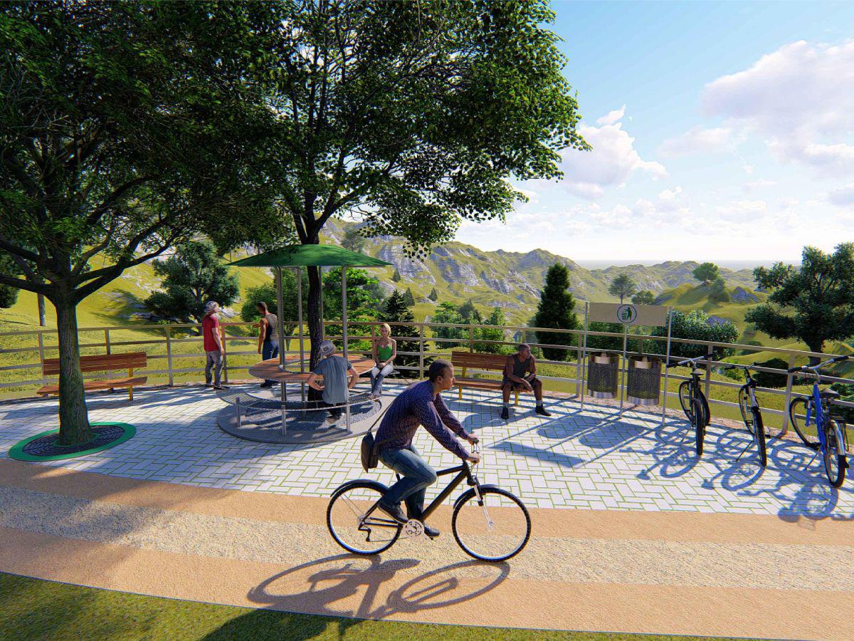 ¿Cómo quedará la nueva ciclovía que construirá la Alcaldía en El Picacho?