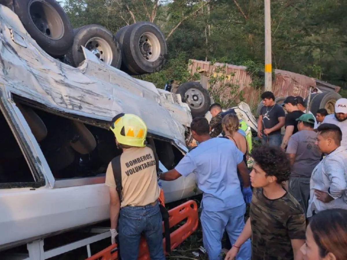 ¿Qué revelan las autoridades sobre el accidente en Quimistán, Santa Bárbara?