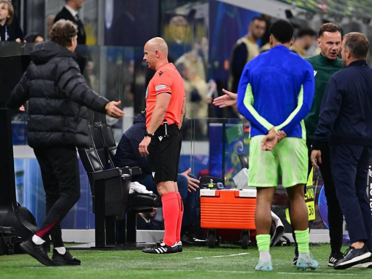 Árbitro del Inter vs Barcelona responde y se burla de Pedri tras eliminación de Champions League
