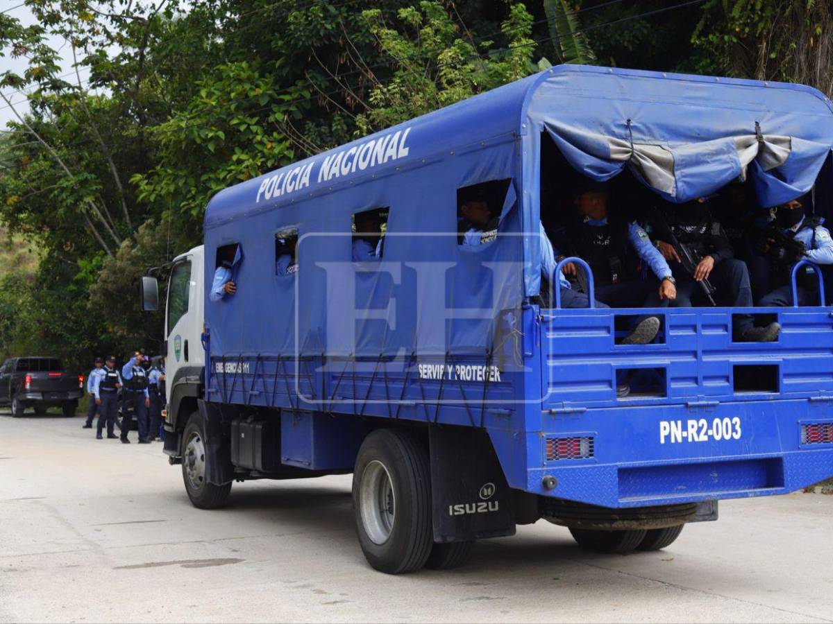 Retenes, militares, armas largas y Black Mamba: así intervienen Omoa y Trujillo tras masacres