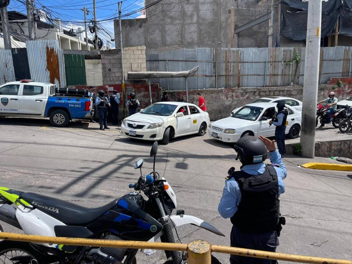 DAET refuerza seguridad en transporte público de la capital ante amenazas de extorsión